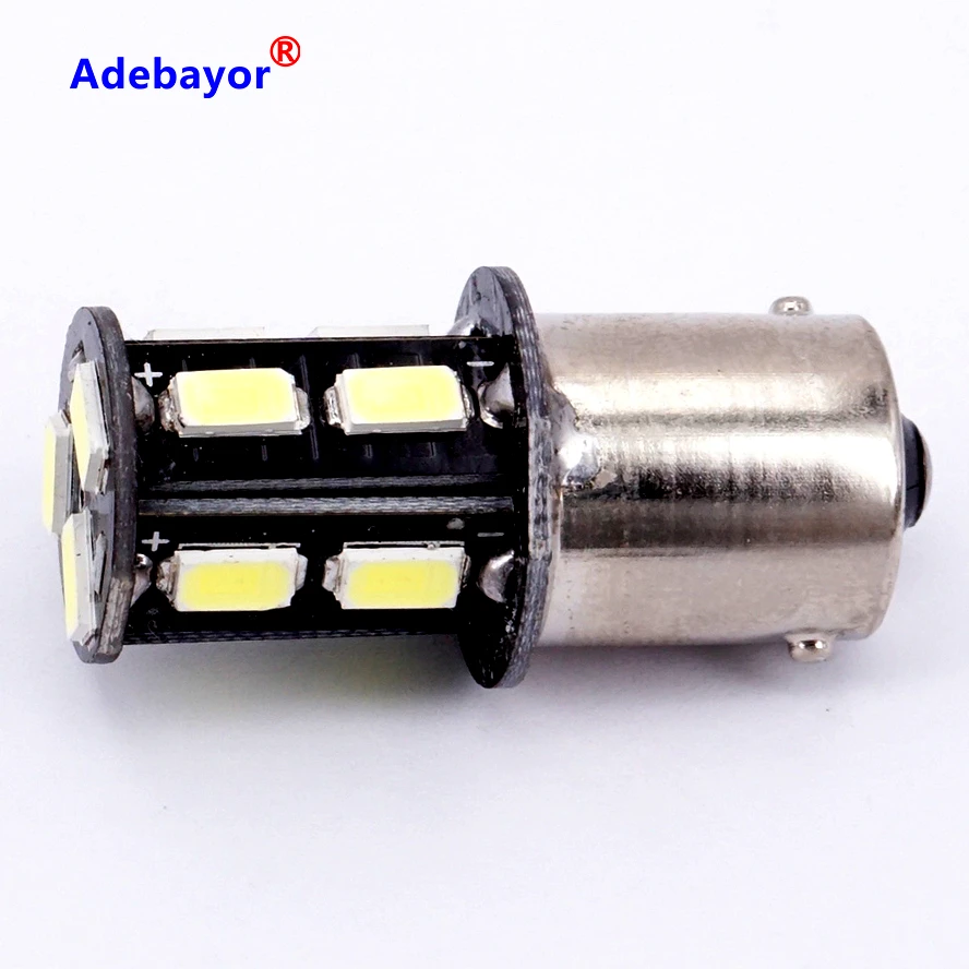 5X DC 12V led авто Стайлинг светильник ing s25 13SMD 1156 p21w ba15s 13 светодиодов SMD 5630 5730 указатель