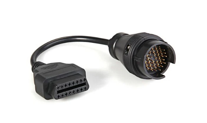 Для Mercedes Benz MB OBD подключение 38 Pin штекер к OBD2 OBDII DLC 16 16pin разъем адаптера кабеля