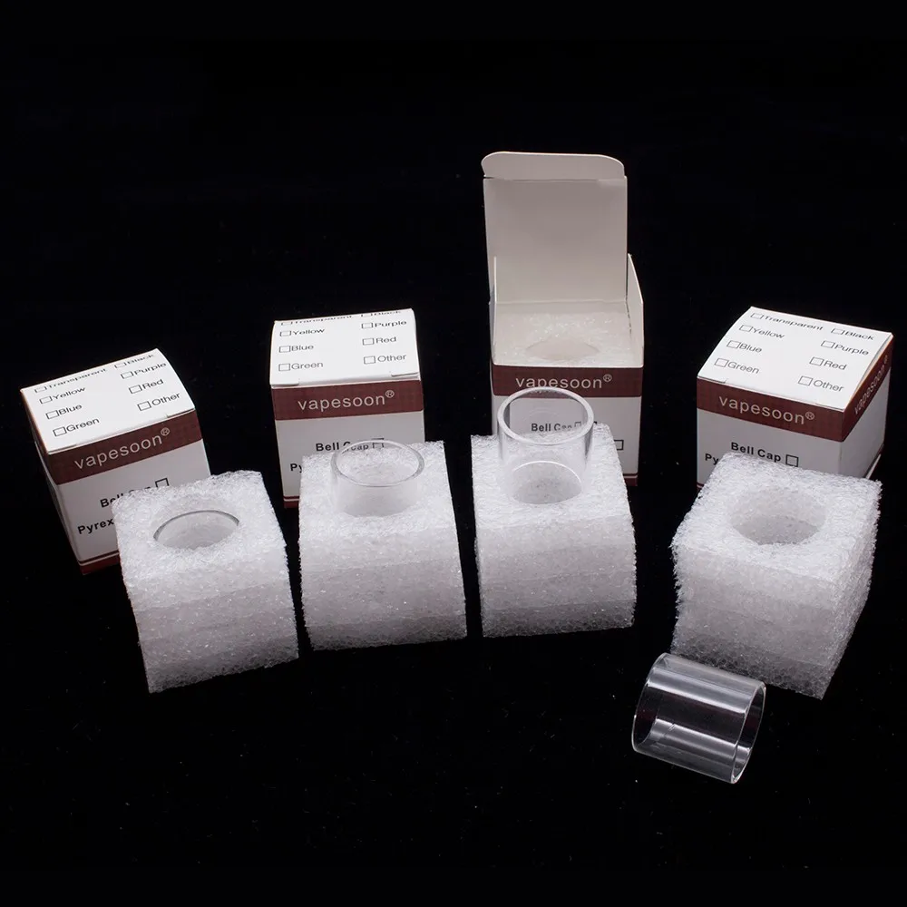 

VapeSoon 4pcs Replacement Glass Tube For Kylin Mini RTA 3ml Extend 5ML TANK