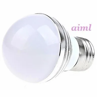 

10pcs E26/E27 3 W High Power LED 180 LM RGB Remote-Controlled Globe Bulbs AC 85-265 V