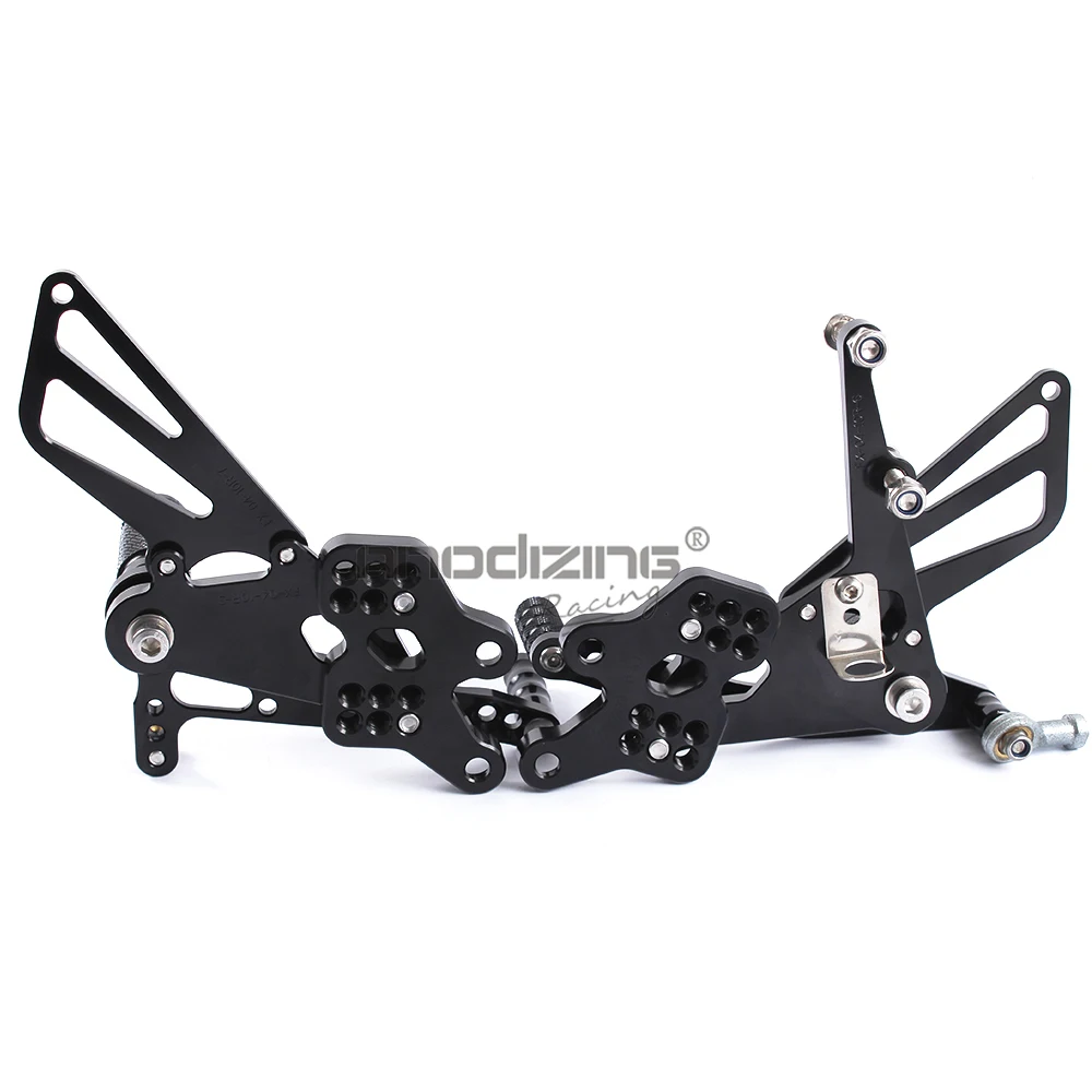 Полный CNC алюминиевый мотоцикл Регулируемый Rearsets задние наборы подножки для KAWASAKI