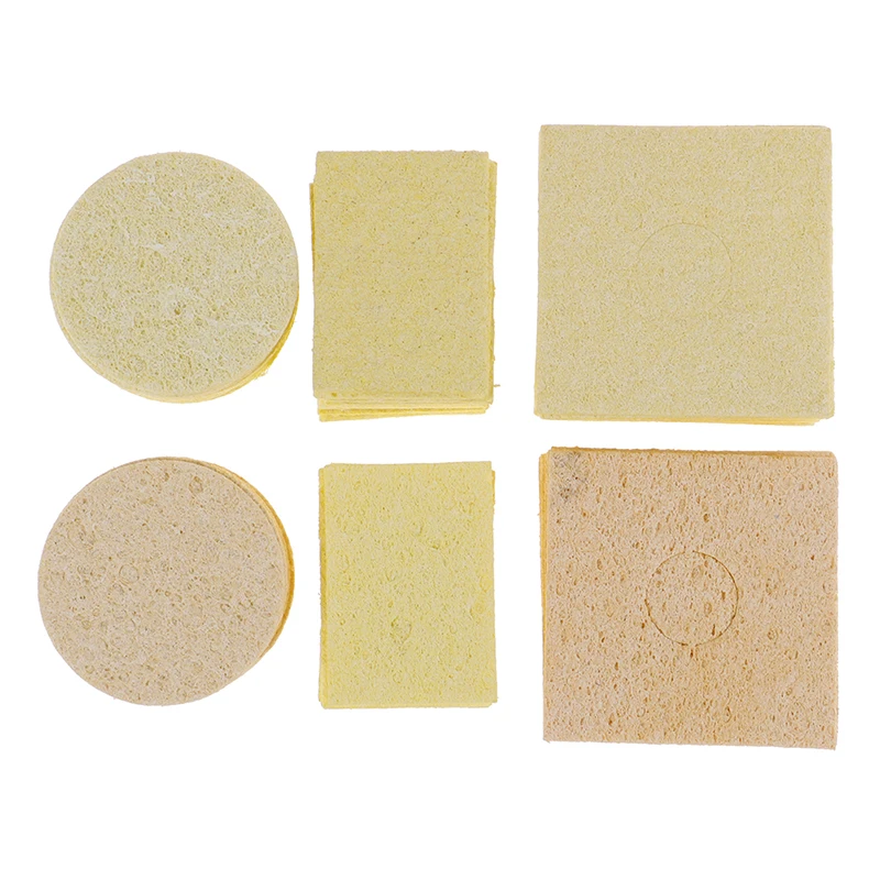 

10pcs/lot High Temperature Resistant Heatstable Thick Replacement Sponges Welding Accessories Soldering Iron Cleaning