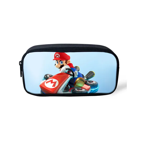 Thikin детей Mario школьный портфель с рисунком, костюмы для мальчиков и девочек подростков основной ланч-пеналы для ручек рюкзак Детский рюкзак для книг Travelbag - Цвет: CDZHL247K