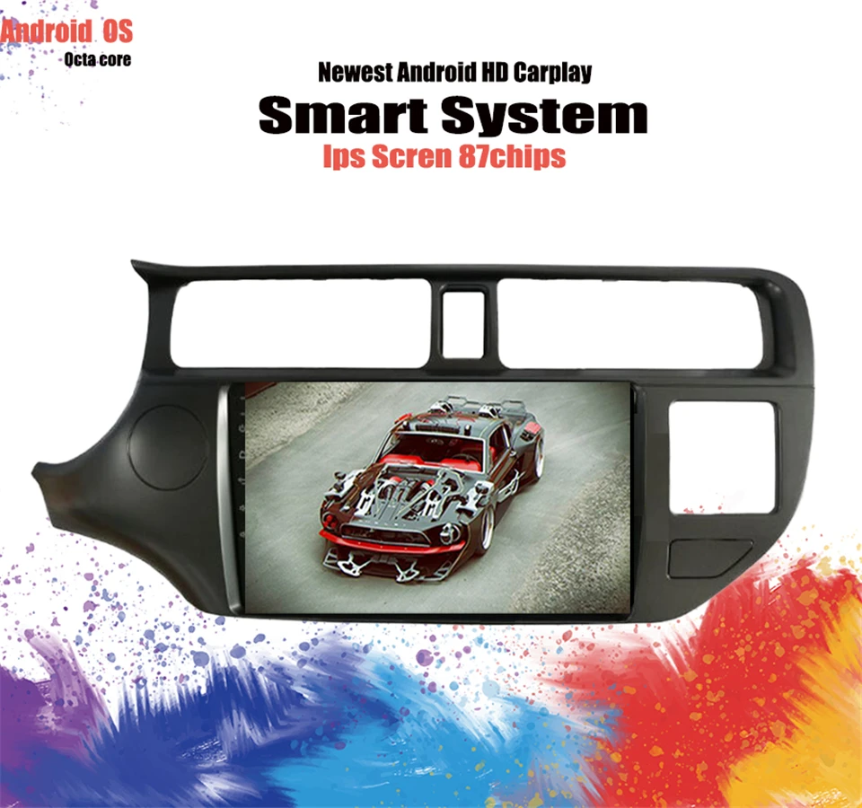 8 &quotВосьмиядерный 4G Android 10 0 6 Гб RAM 128 ГБ ROM RDS BT автомобильный dvd плеер радио GPS