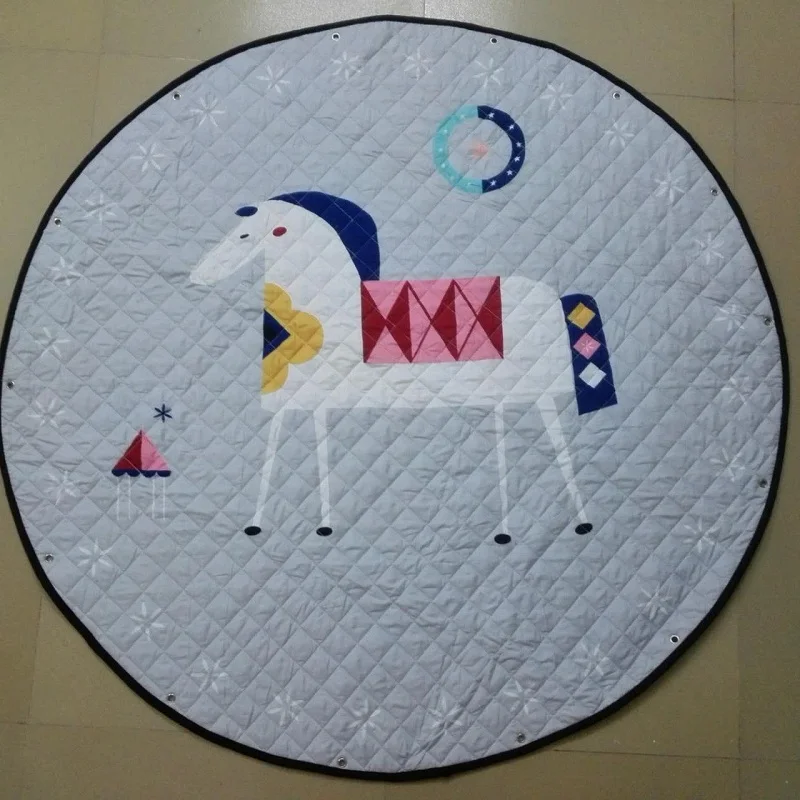 Мультипликационный мультипликационный игровой коврик развивающий ползающий