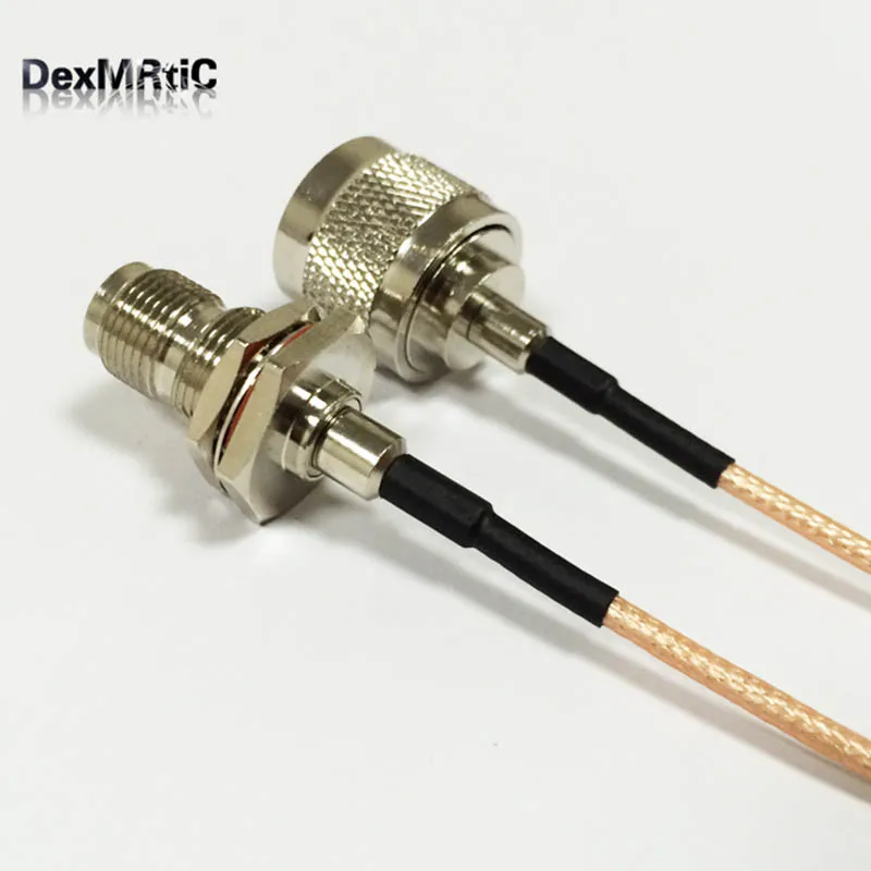 

5PCS N male to RP TNC Female With Male Pin Pigtail Cable 15cm 6inch for Wi-Fi router wholesale