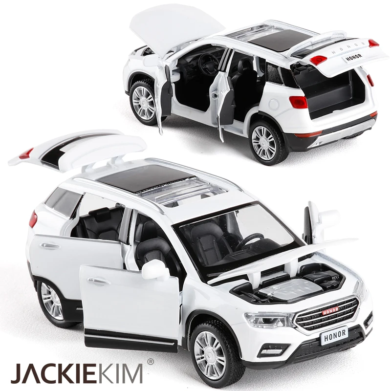 Модель автомобиля из металлического сплава HAVAL H6 в масштабе 1/32 миниатюрная