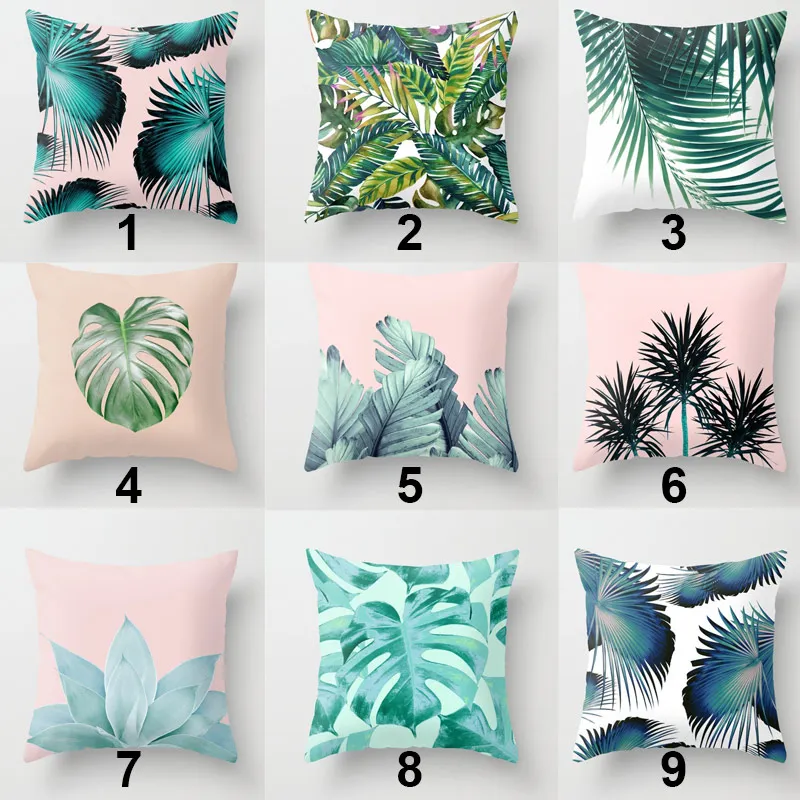 &quotЛучший&quot наволочка для подушки растения листья декоративная дивана диван