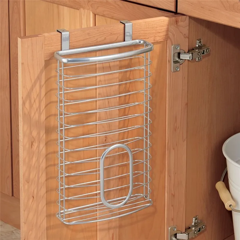 Axis Over the Cabinet Kitchen Storage Holder for Plastic and Garbage Bags | Дом и сад
