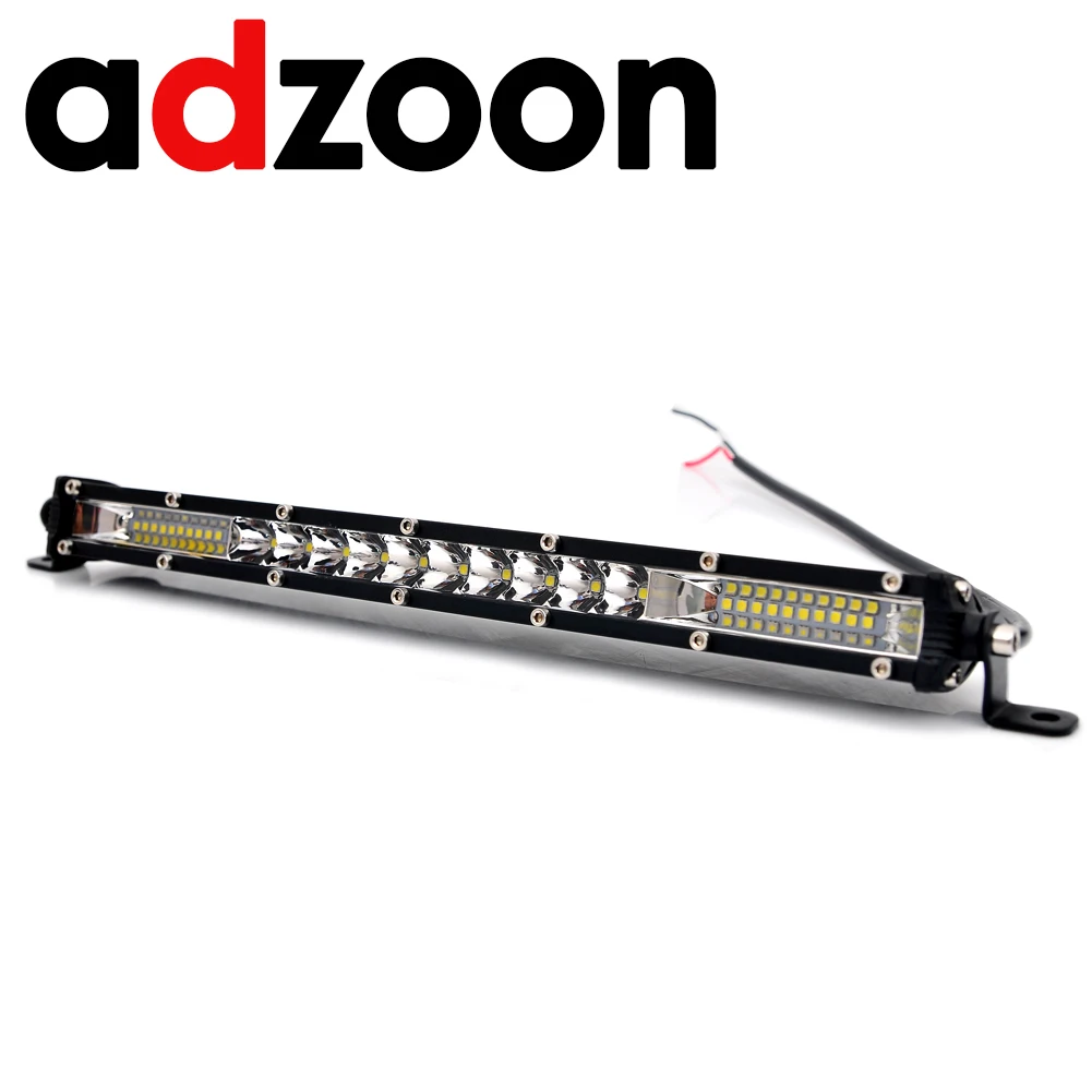 ADZOON 15 дюймов 90 Вт 6000 К Однорядный светильник светодиодный IP67 водонепроницаемый