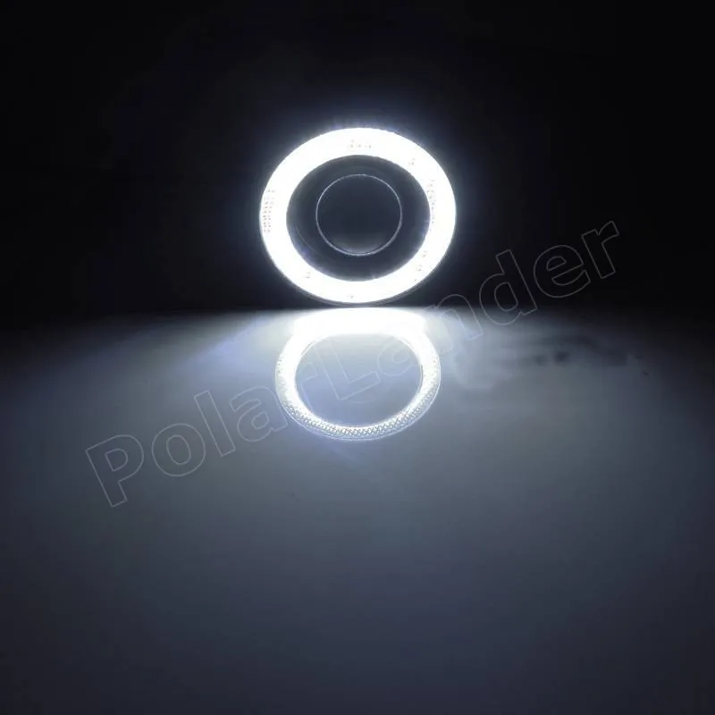 for all cars 2 pieces Car led Fog light Spot Light Lamp Angle Eyes 12V 3inch best price sale | Headlight Bulbs(LED)