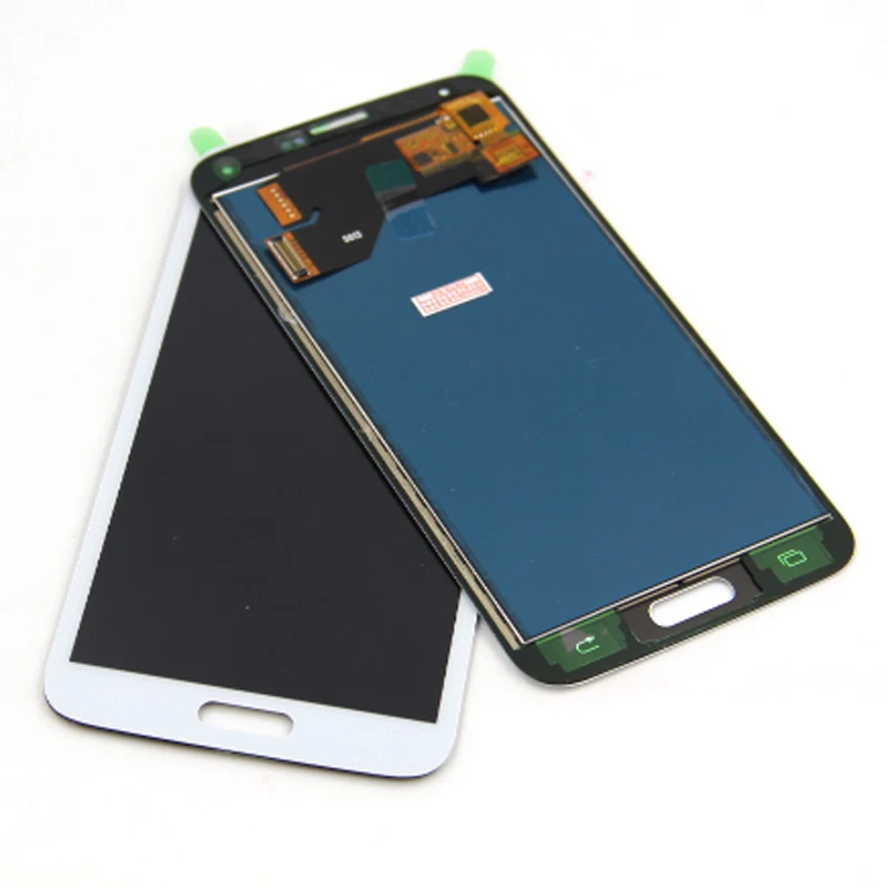 S5 G900 ЖК дисплей Дисплей с Сенсорный экран для Samsung Galaxy SM sm g900f Защитная стеклянная