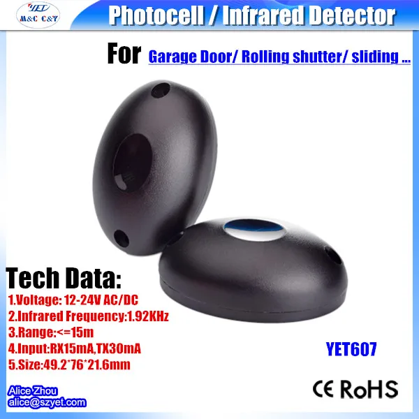Простой луч фотоэлектрический инфракрасный детектор 20 м сигнализация домашняя