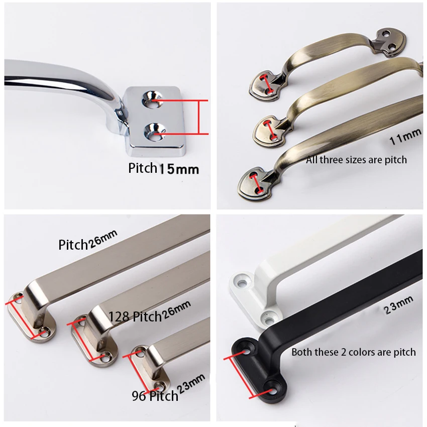 Современная ручка для выдвижного ящика шкафа дверная в европейском стиле с