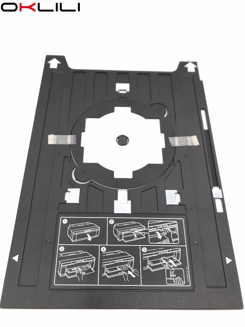 1PCX печати CD DVD/VCD/держатель лотка диск кронштейн для Epson 1400 1410 1430 1430W 1500W R800 R1800 R1900 R2000 R2880 R3000 P400 P600