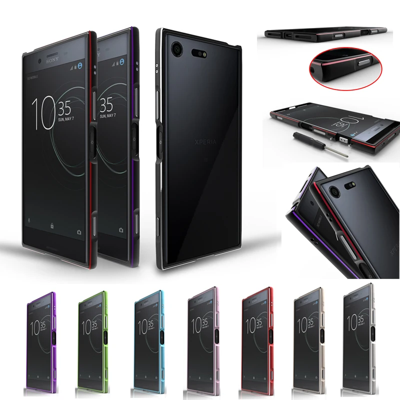

Бампер для Sony XZ Premium, роскошный металлический чехол-рамка для Sony Xperia XZ Premium G8142 G8141, алюминиевый бампер