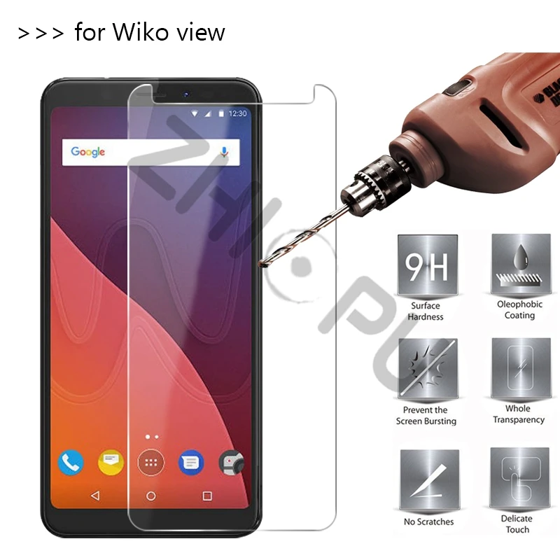 5 шт./лот закаленное Стекло для Wiko вид Экран протектор Защитная пленка | Мобильные
