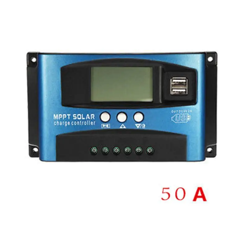 Регулятор MPPT солнечной панели Контроллер заряда 12 V/24 V автоматическая фокусировка отслеживания