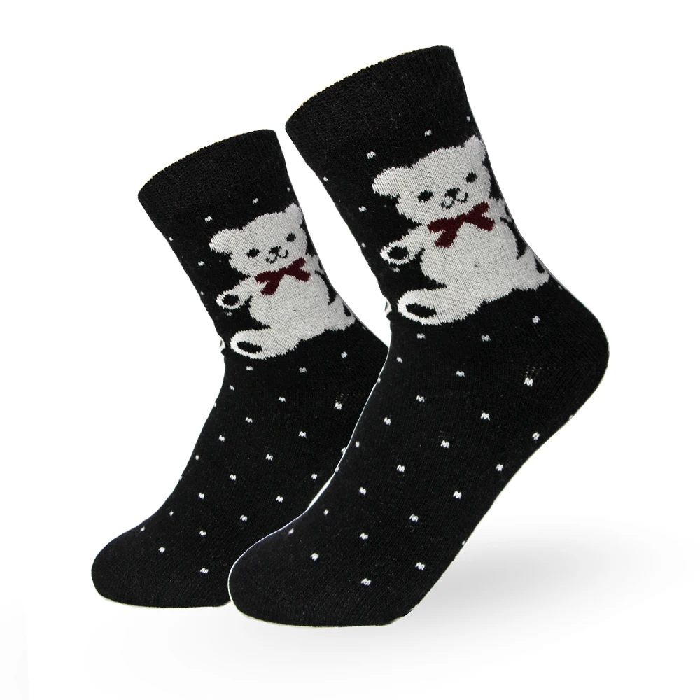 Носки женские из кроличьей шерсти Осень-зима теплые | Женская одежда