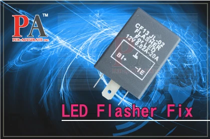 PA LED 1 шт. x 3 штифта автомобильная светодиодная вспышка штифт реле фиксатор