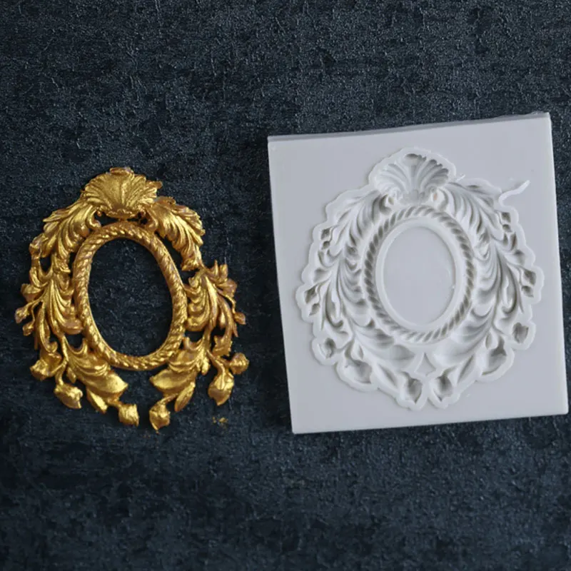 Классическая рамка кружева искусственная форма инструмент для украшения тортов
