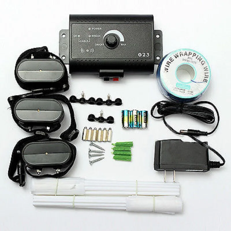 1/2/3 собака чистые подземный Водонепроницаемый шок электрическое ограждение для