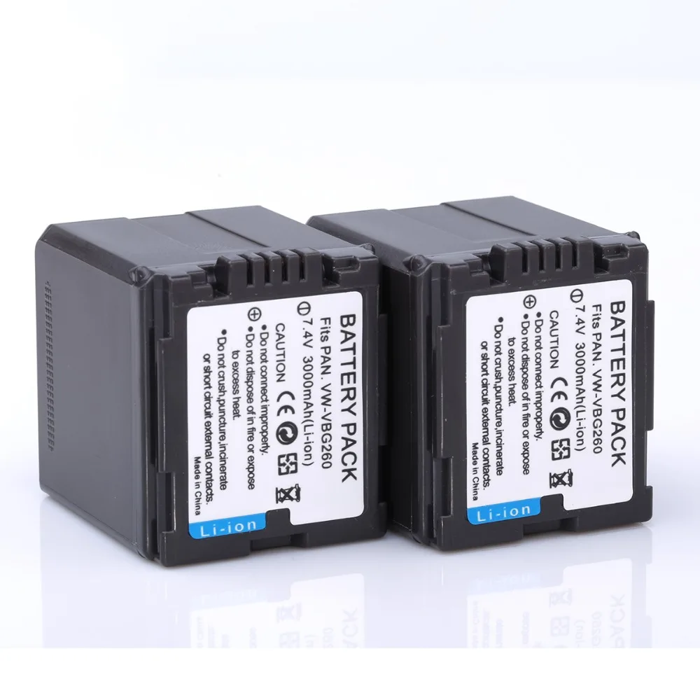 [HIBTY] 2*7 4 V 3000mAh литиево-ионная VW-VBG260 VW VBG260 Батарея + автомобиля Зарядное устройство