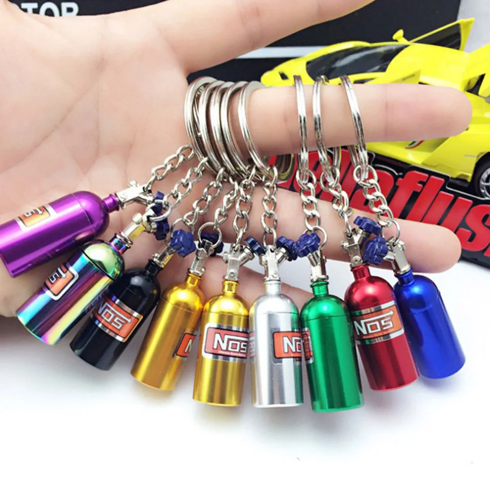 Turbo NOS Закись азота брелок для ключей Stash Pill Box Storag