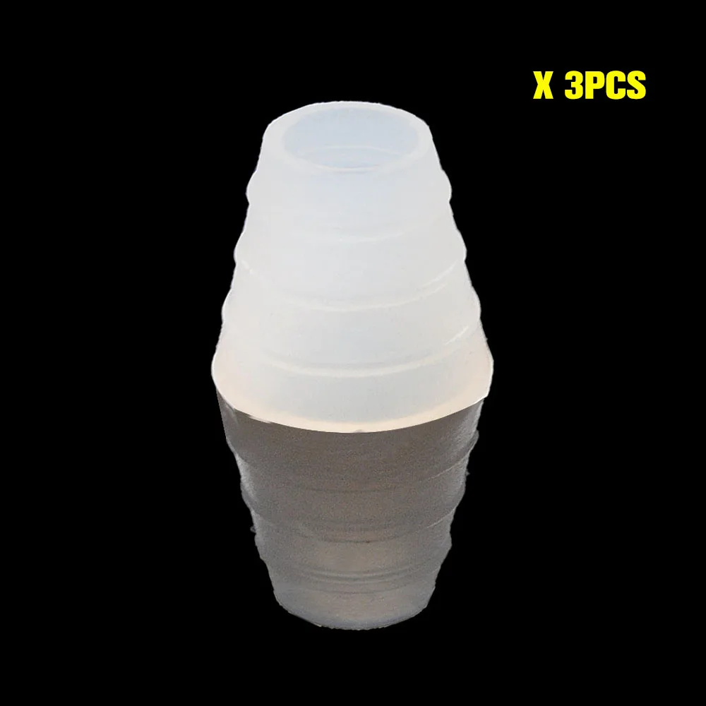 3pcs HORNET Preminum FDA силиконовый кальян с втулкой, порт для соединения пищевых силиконовых уплотнений, костюм Chicha Narguile, аксессуары для шланга - Цвет: 3pcs