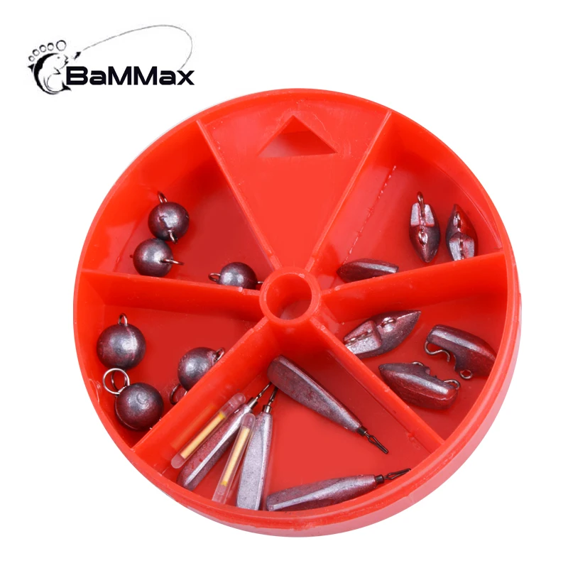 Bammax Рыбалка противовес 1 компл. 2 г 5 3 4 привести Sinke рукоятки крючок джиг голову