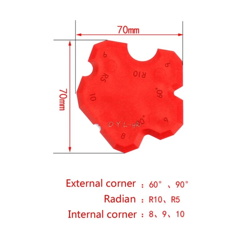4 шт. силиконовый герметик Отделочный Инструмент угловой стеклянный скребок для