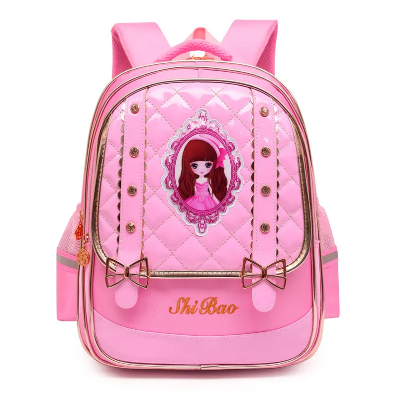 Милый высококачественный рюкзак принцессы, школьные ранцы для девочек-подростков, ранец, рюкзаки, Детская сумка для книг, 2 размера