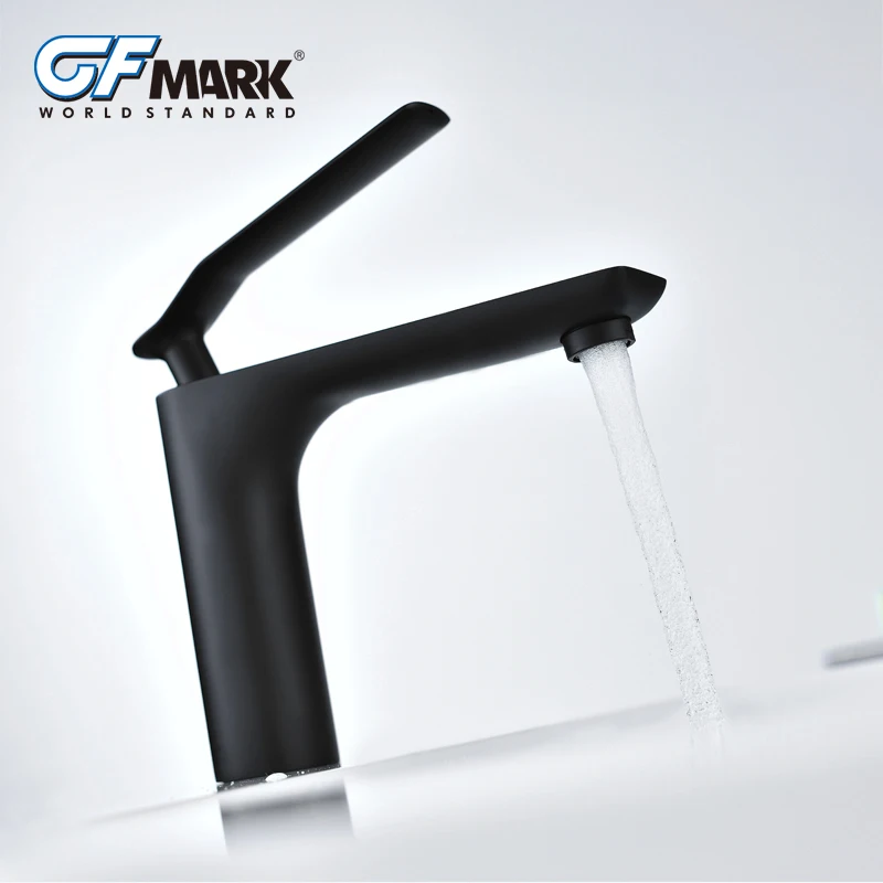 GFmark современный стиль смеситель кран 3 вида цветов белый черный хромированные
