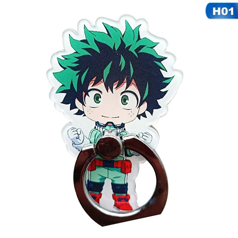 Мой герой Академии все может Bakugou Midoriya Todoroki кольцо стенд держатель для мобильного