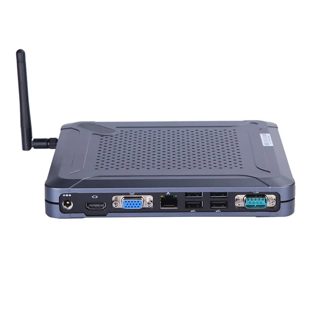 Мини ПК настольный компьютер Intel Core I3 7130U Windows 10/Ubuntu [HUNSN BH06L] (COM/VGA/HD/LAN/4USB2.0/4USB3.0) |