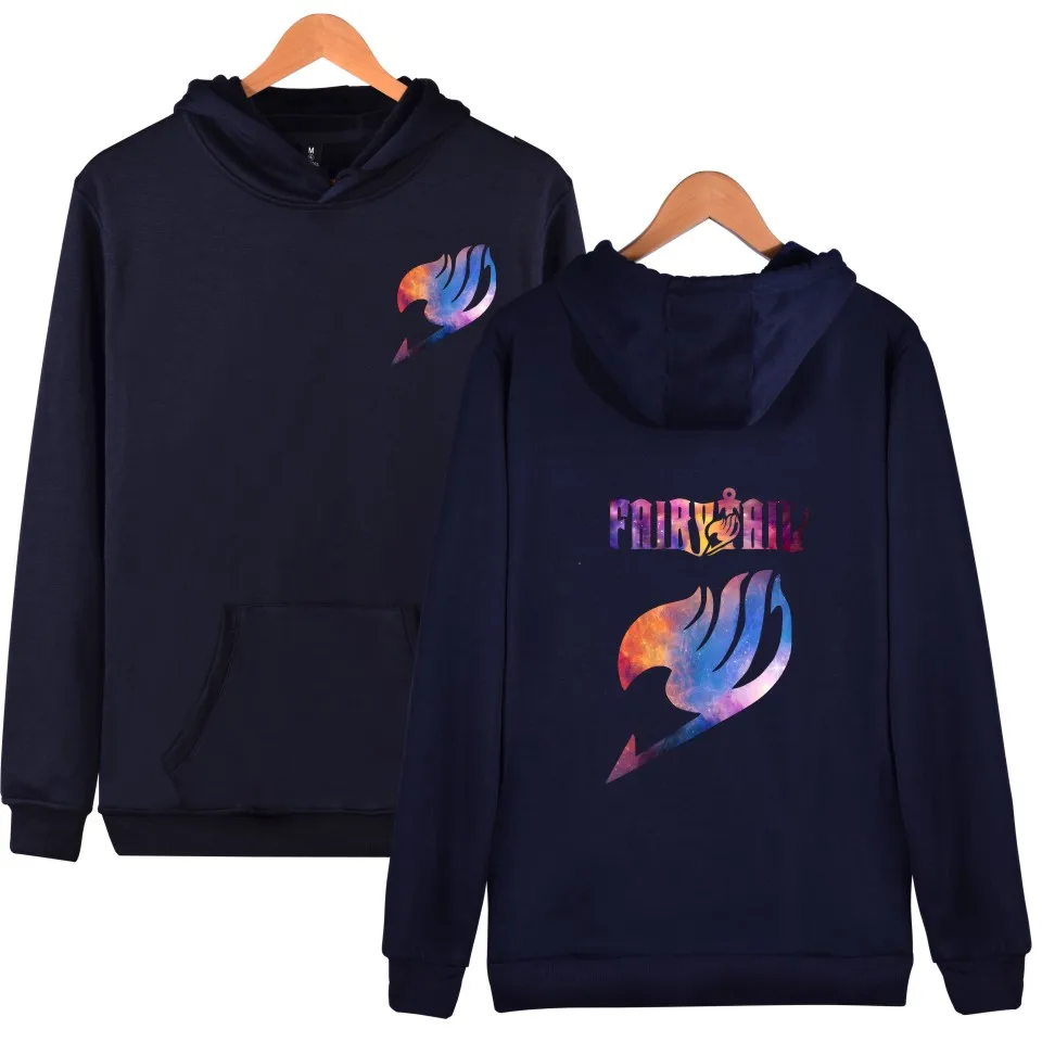 

FAIRY TAIL Printed Hooded Hoodie Fashion Casual Men Women Comfortable Cotton Sweatshirt Tops Pullover Stylish College Coat