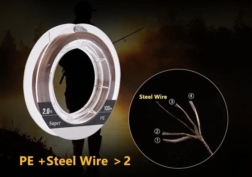 Леска рыболовная плетеная из 4 нитей 10 90lb|fishing line|4 strandssuper strong |