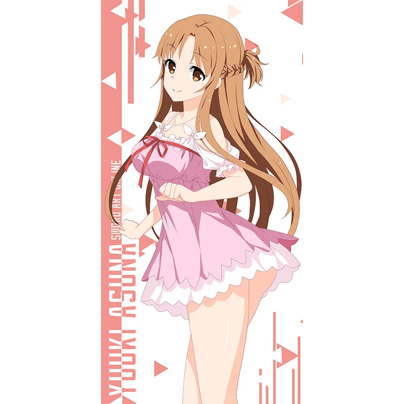 Полотенце для косплея SAO yuki Asuna Alicization пляжное полотенце ванной комнаты