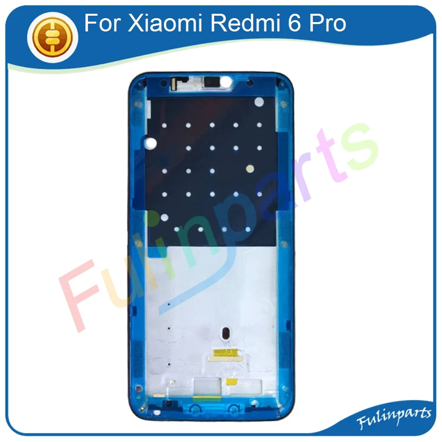 5 шт. черный для Xiaomi Redmi 6 Pro/A2 Lite передняя рамка Корпус ЖК экран Рамка запасные