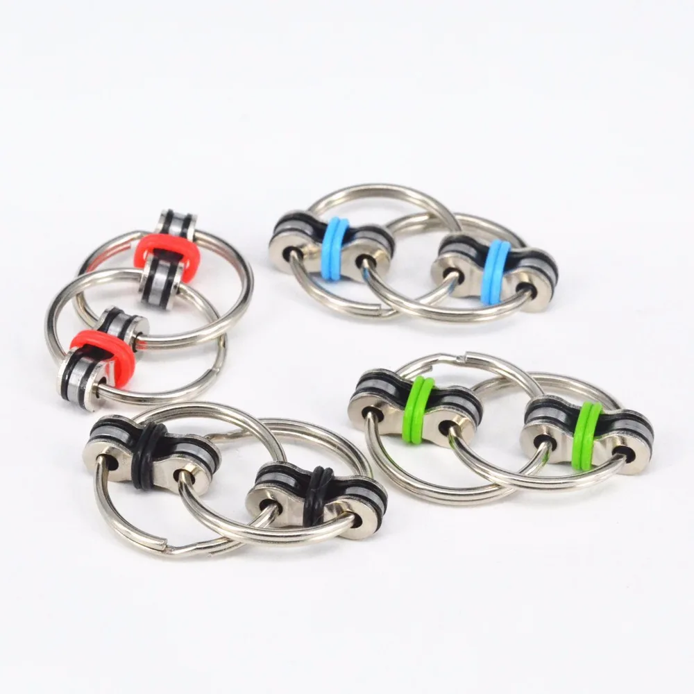 2018 1 шт. ручной Spinner высокое Скорость вращения Кубик антистресс кольцо для ключей