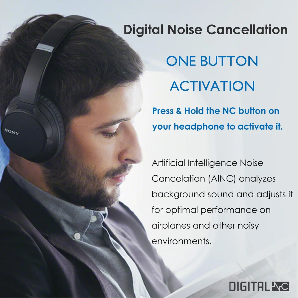 SONY WH-CH700N беспроводные/Проводные Bluetooth/NFC наушники шумоподавление стерео гарнитура Накладные наушники aptX HD музыка