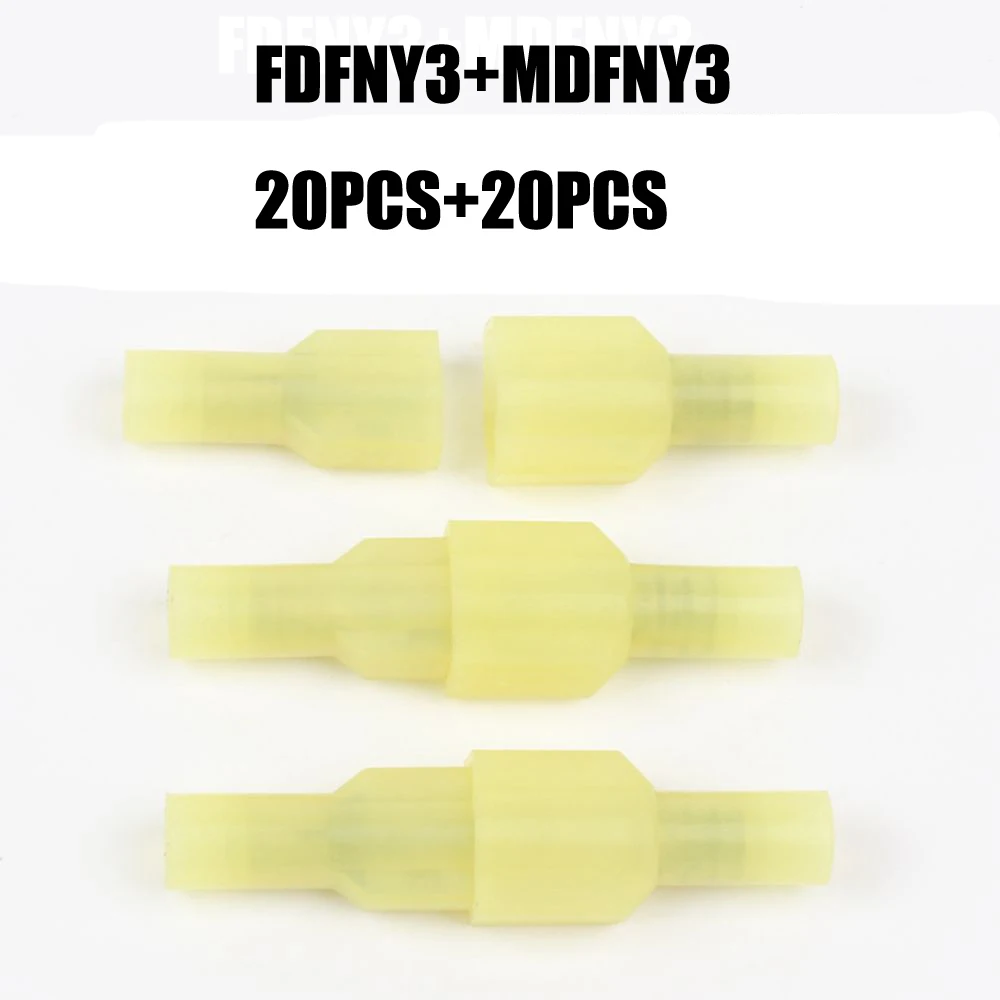 40 шт. FDFNY5 250 MDFNY5 нейлоновый латунный женский изолированный Соединительный