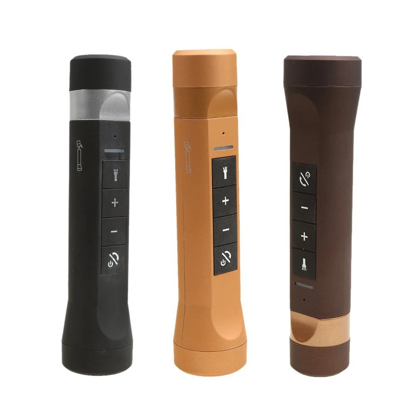 Новинка 2017 5 в 1 многофункциональная Bluetooth колонка фонарик внешний аккумулятор