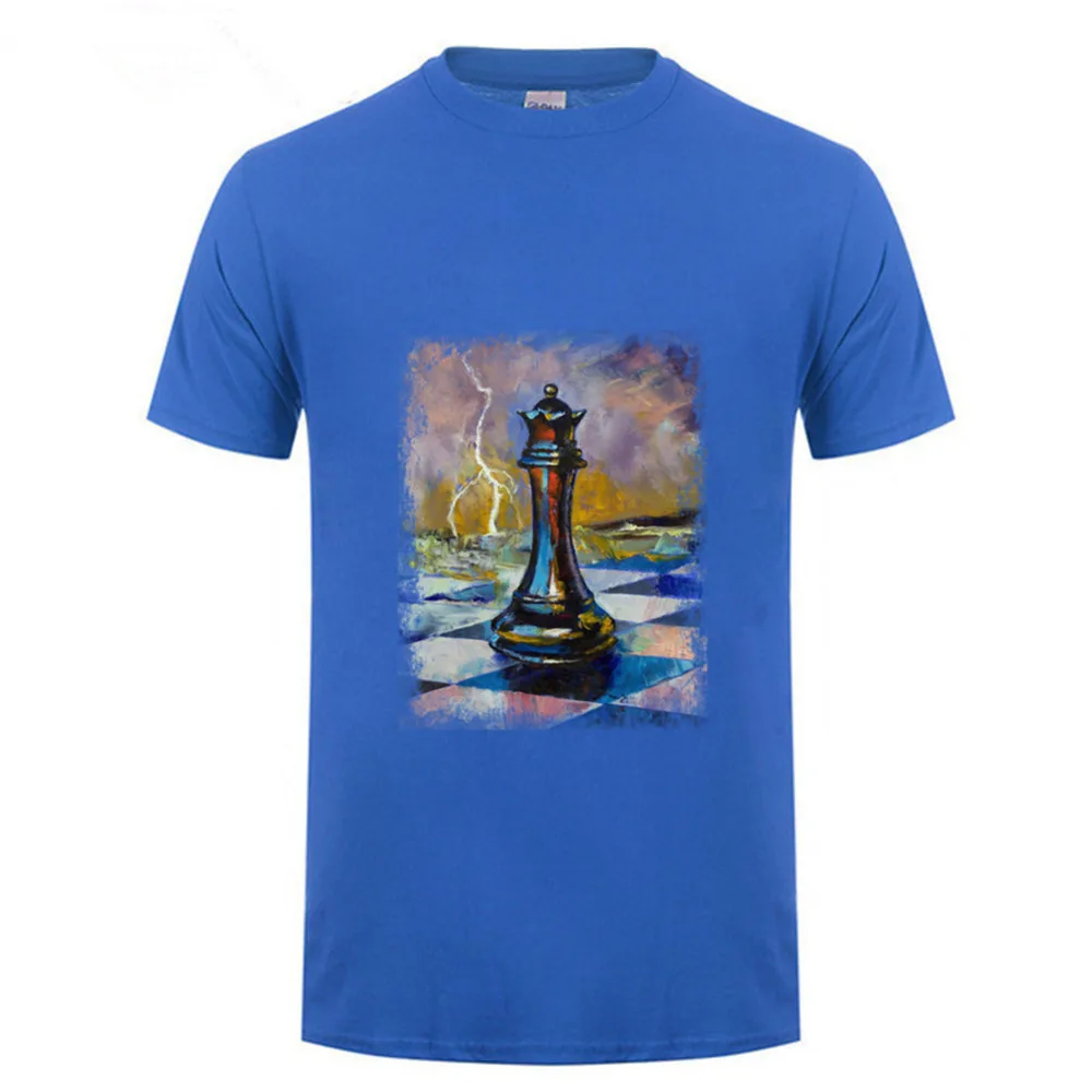Человек Queen шахмат для мальчиков футболка по самой низкой предварительно