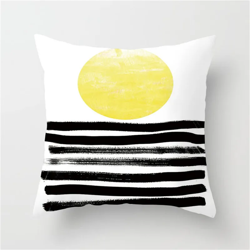 Fuwatacchi золотистая искусственная Геометрическая Мягкая Наволочка для стула