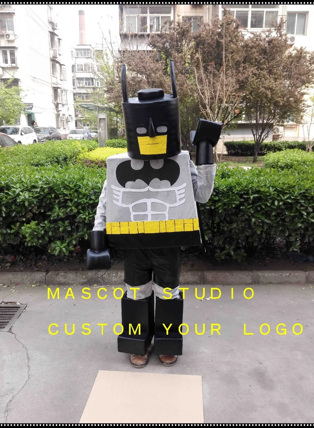 Костюм талисман lego man hero индивидуальный маскарадный костюм аниме косплей