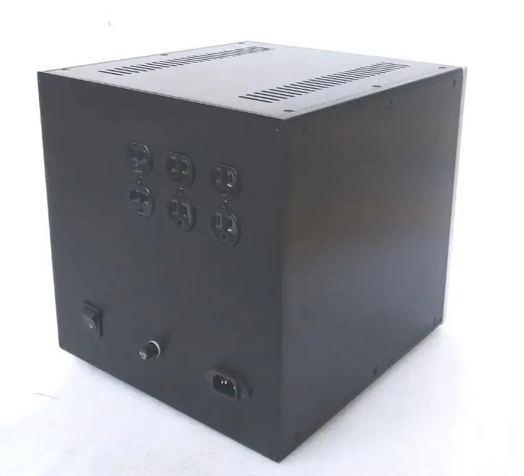 Zerozone полный Алюминий корпус DIY чехол/отдельный БП шасси 300*300*311 мм L7-12 | Электроника