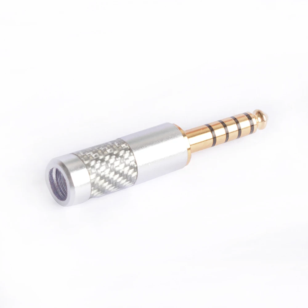 OKCSC A2DC 2Pin MMCX разъем Jack 2,5 мм/4,4 мм сбалансированный штекер 3,5 мм аудио разделительный ползунок из углеродного волокна аксессуары для наушников