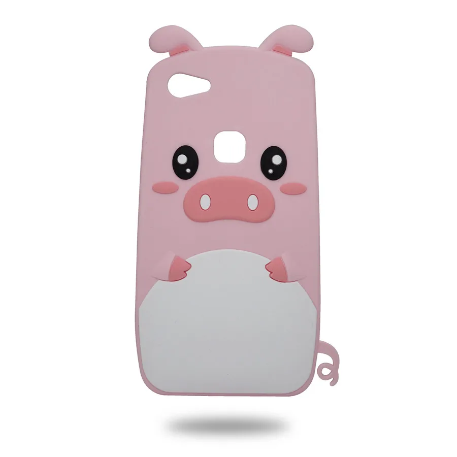 Крышка для Vivo Y83 чехол силиконовый 3D мультфильм свинья маленький хвост телефон крышка Y83|Чехлы-накладки| |