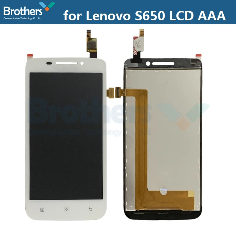 ЖК-экран для lenovo S650 ЖК-дисплей сенсорный экран дигитайзер ЖК-сборка Замена